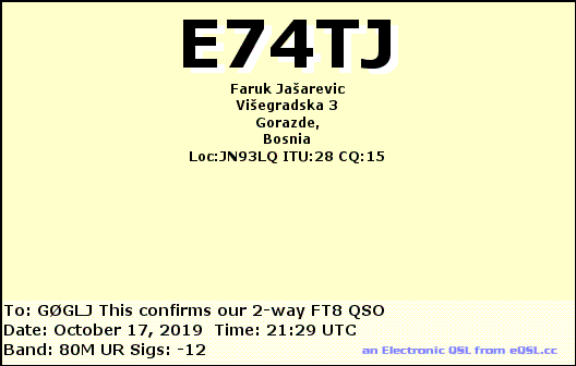 QSL Card
